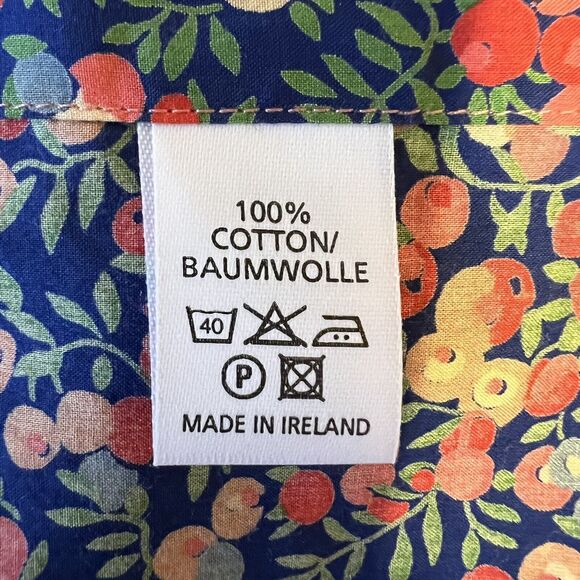 Avoca Collection Vintage Irish County of Wicklow Floral Button-Down Top - Sz 14 - Picture 10 of 10